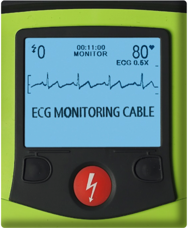 aed pro monitor funcții vitale defibrilator automat extern